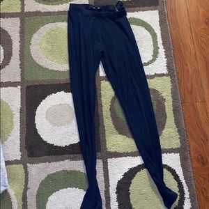 Navy blue leggings